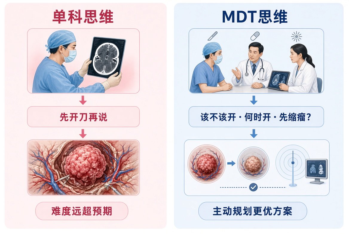 复杂肿瘤手术前 MDT 多学科评估