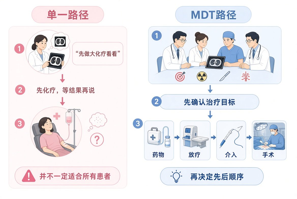 癌症化疗前 MDT 多学科治疗方案评估