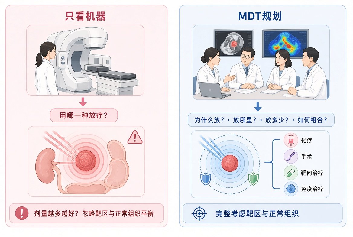 精准放疗 MDT 治疗计划与剂量评估